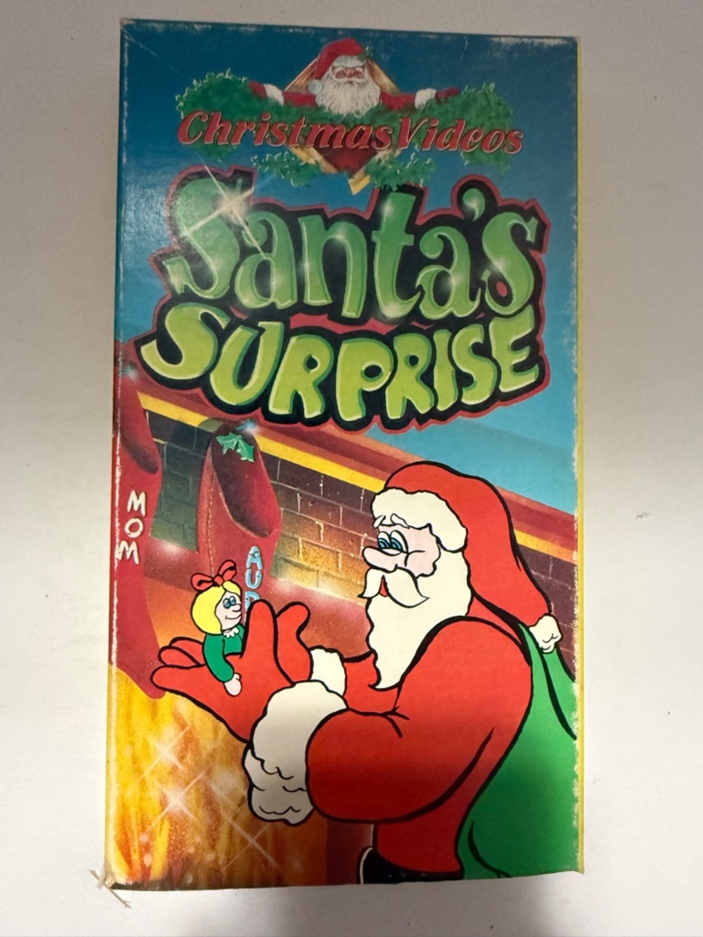 Santa’s Surprise VHS Christmas Cartoons Public Domain Holiday Vintage